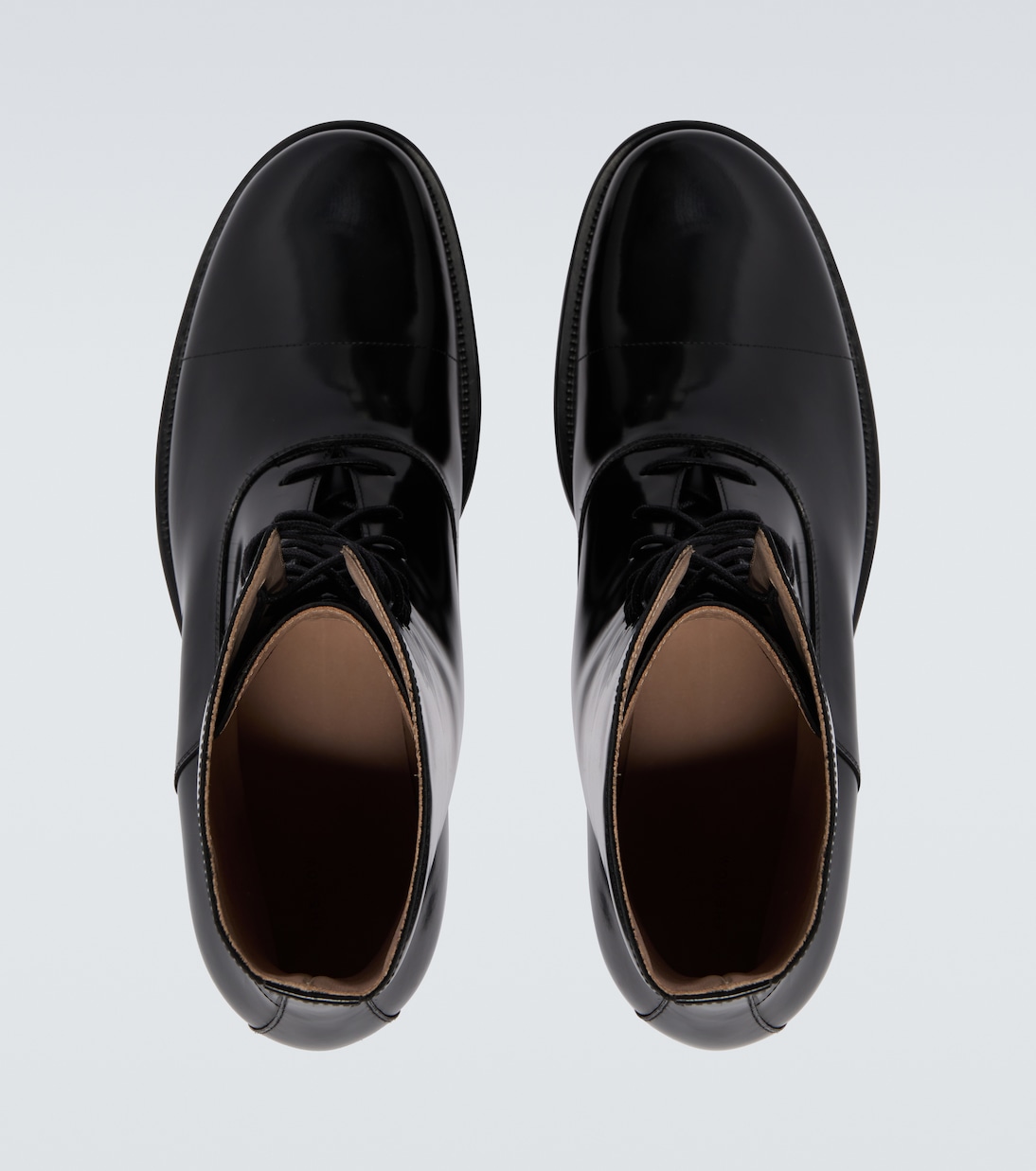 Kai patent leather lace-up boots | The Row