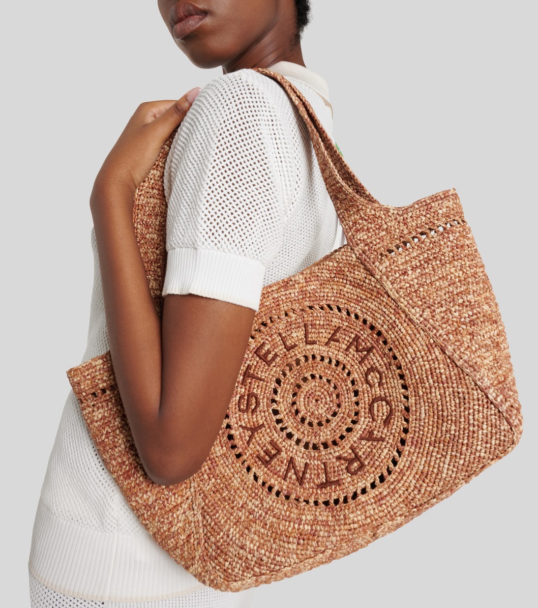 Tote aus Raffiabast | Stella McCartney