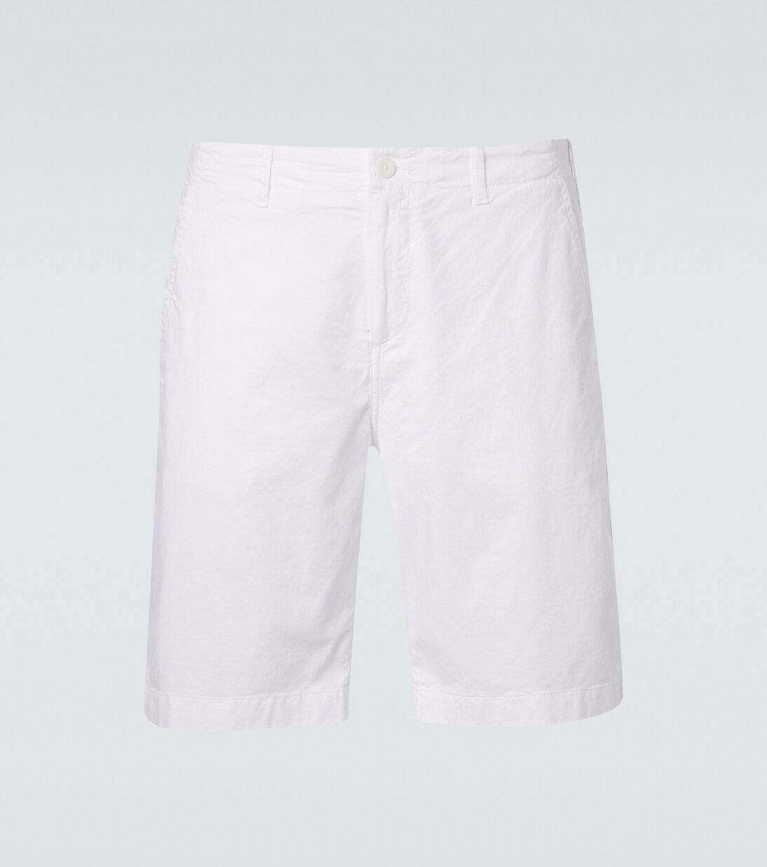 Cotton-blend satin Bermuda shorts | Vilebrequin