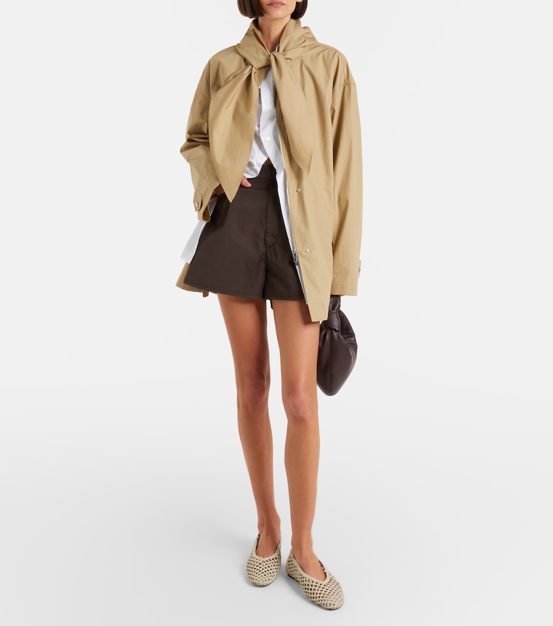 Regency woven leather ballet flats | Le Monde Béryl