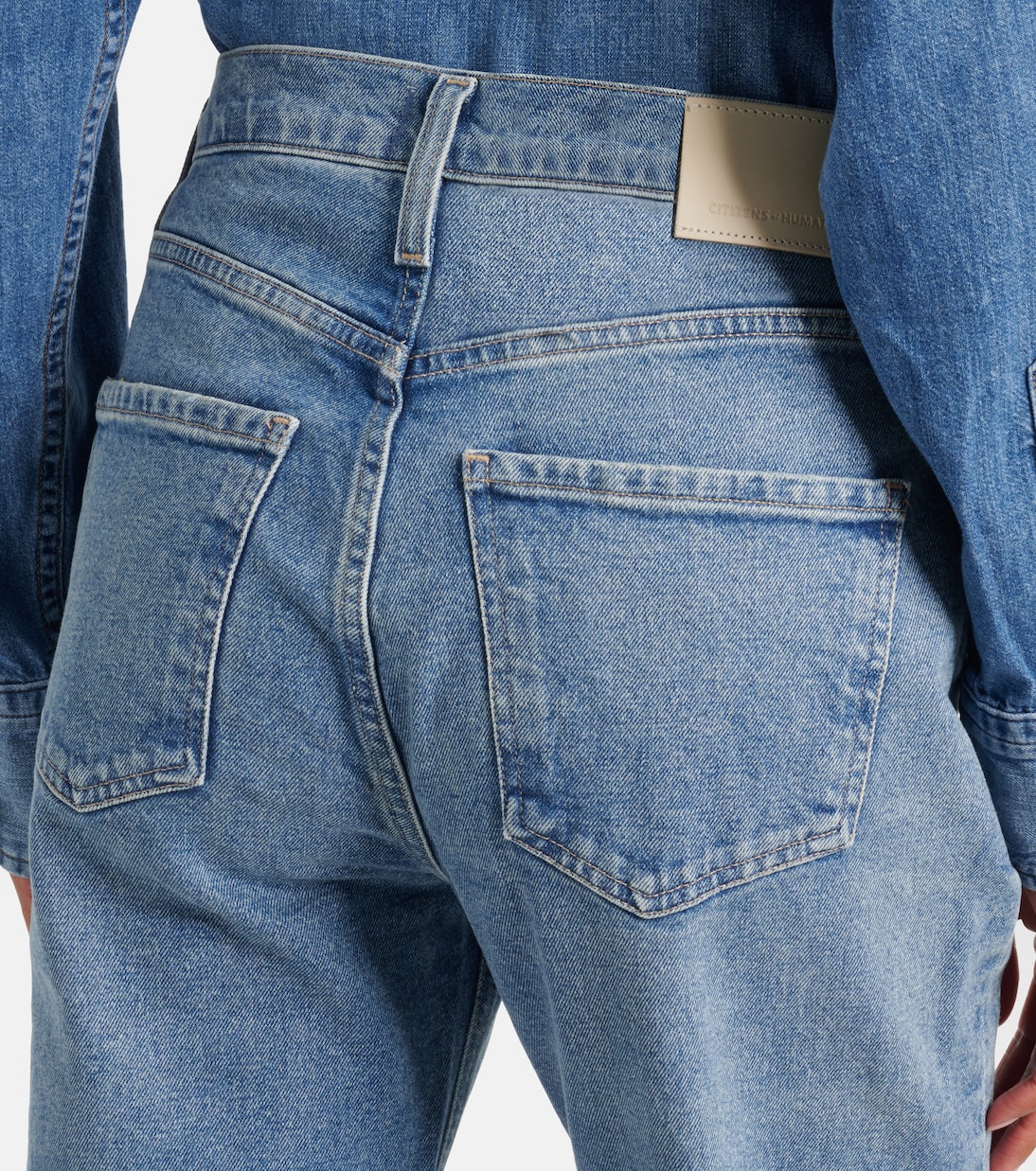 Jeans rectos Delfina cropped | Citizens of Humanity