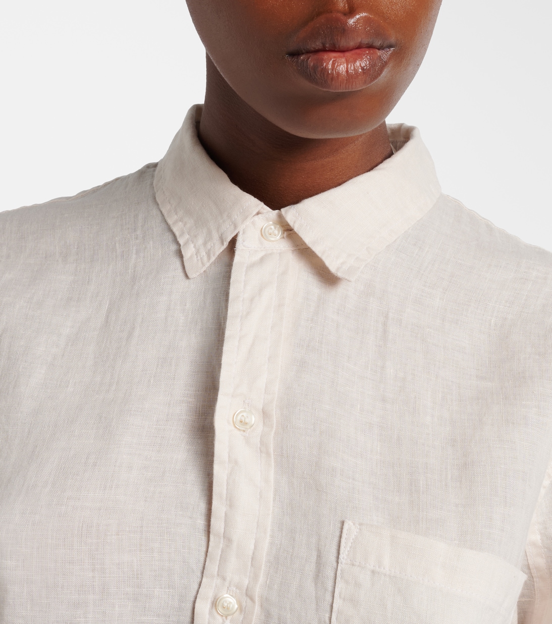 Chemise Kayla Shrunken en lin | Citizens of Humanity