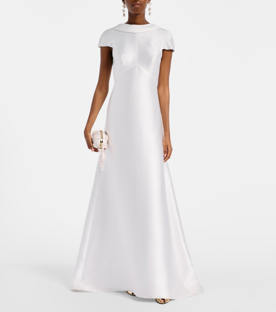 Bridal taffeta gown | Self-Portrait