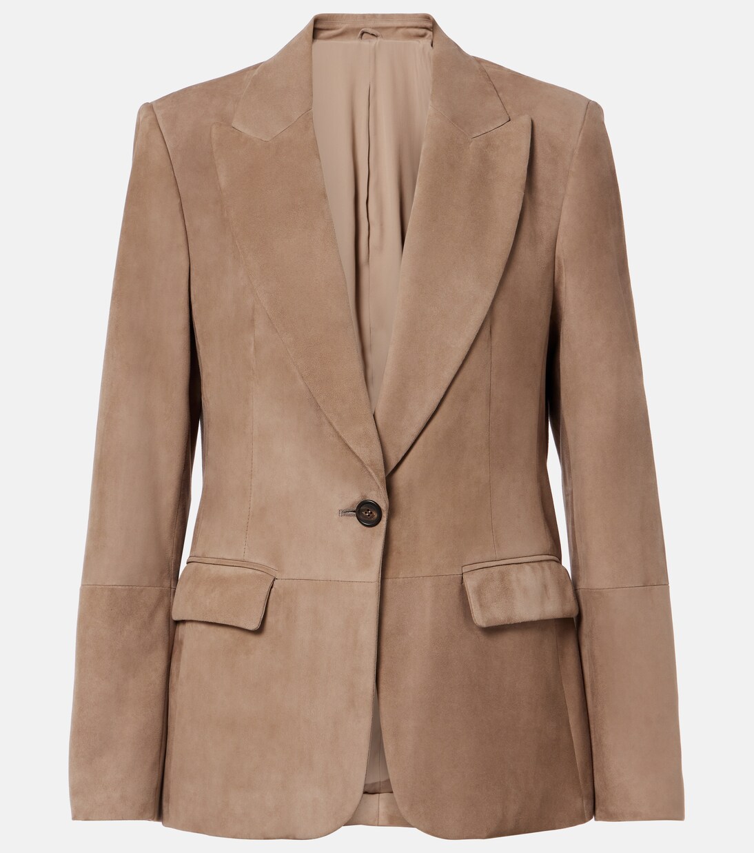 Blazer aus Veloursleder | Brunello Cucinelli