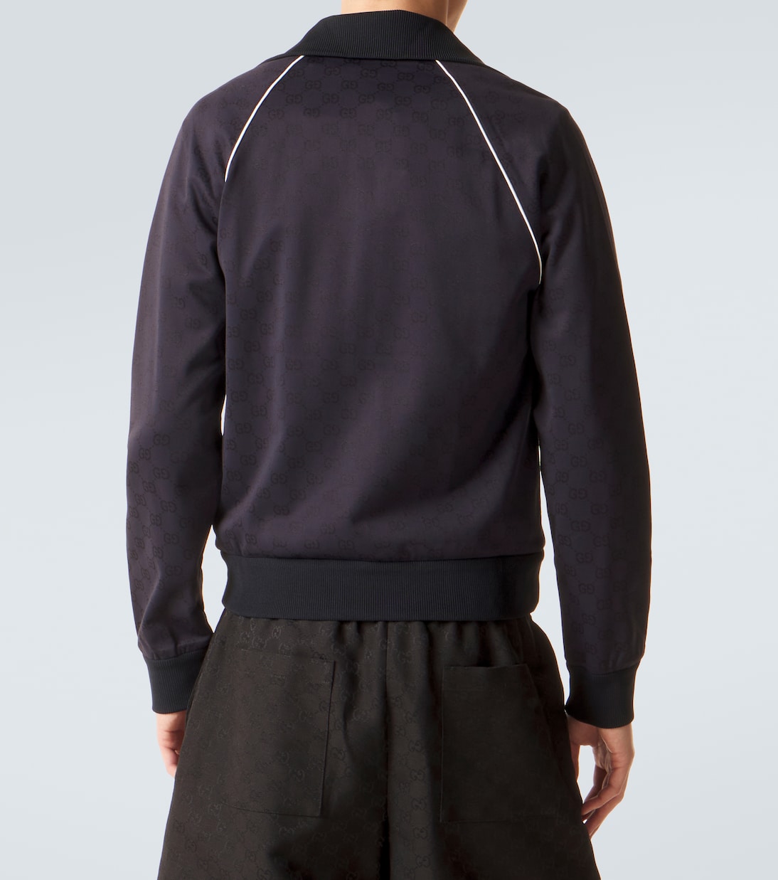 Chaqueta de jacquard técnico con GG | Gucci