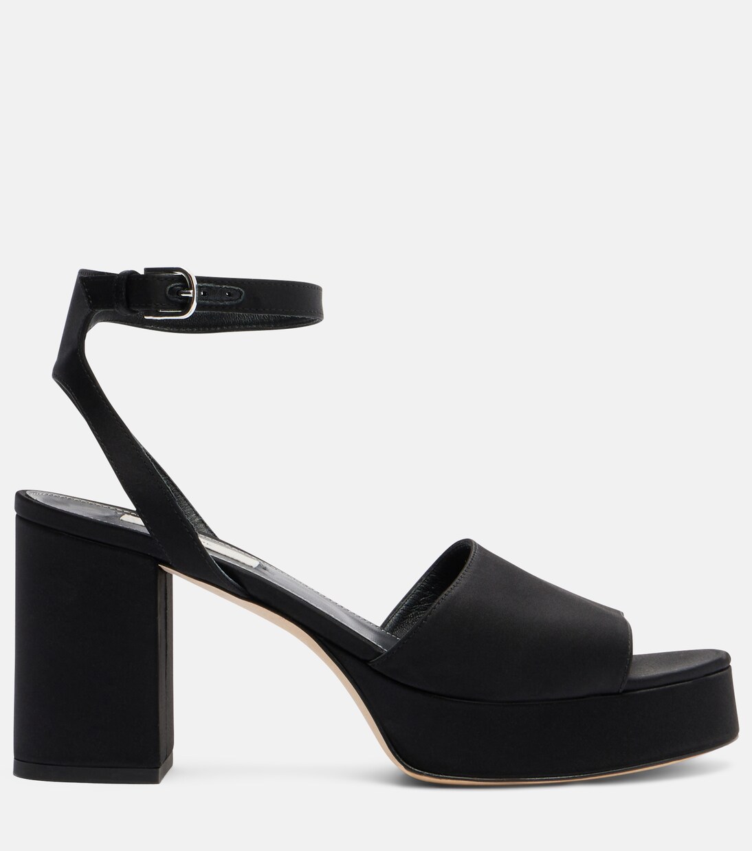Plateausandalen aus Satin | Toteme