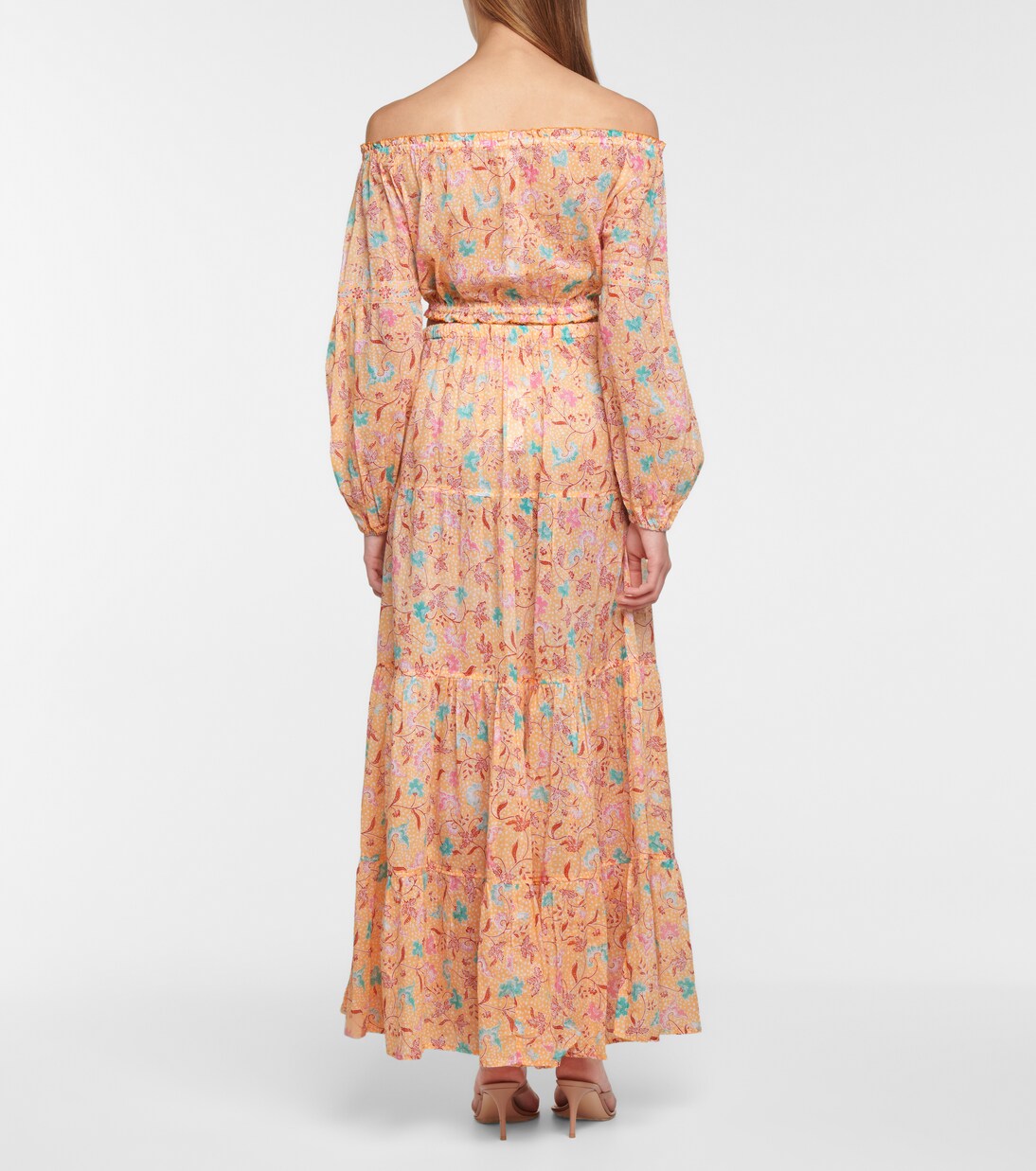 Top Rachel imprimé en coton | Poupette St Barth