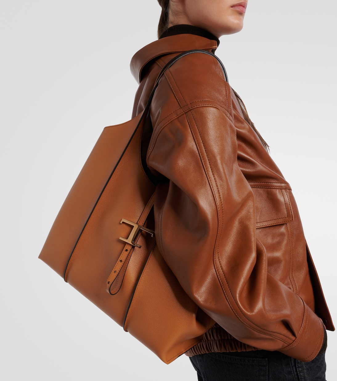 Schultertasche T Timeless Medium aus Leder | Tod's