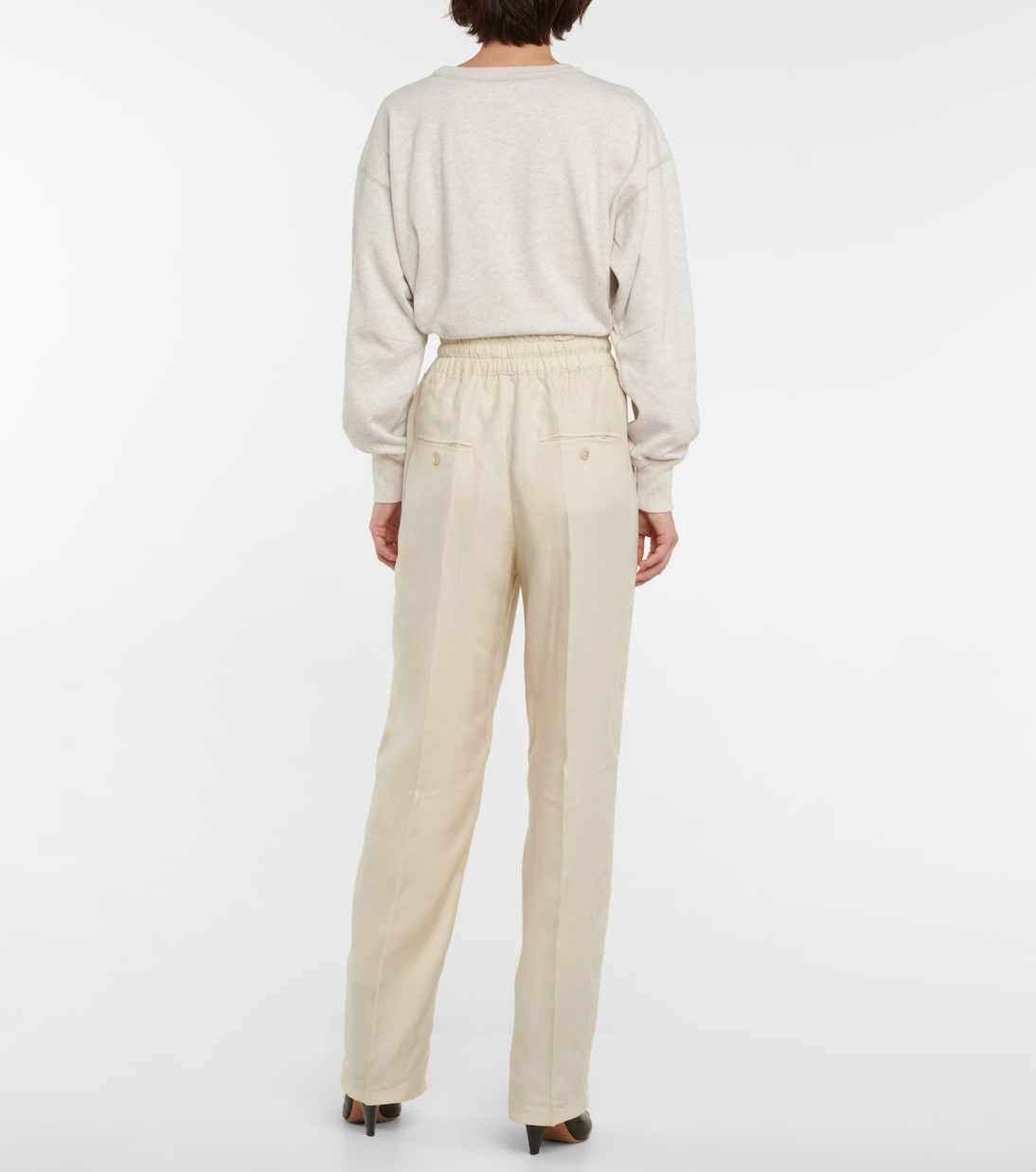 Pantalon Biro à taille haute | Marant Etoile