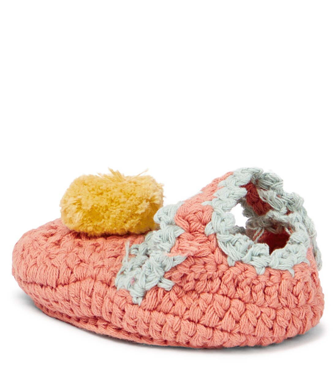 Baby Rosette crochet slippers | Louise Misha