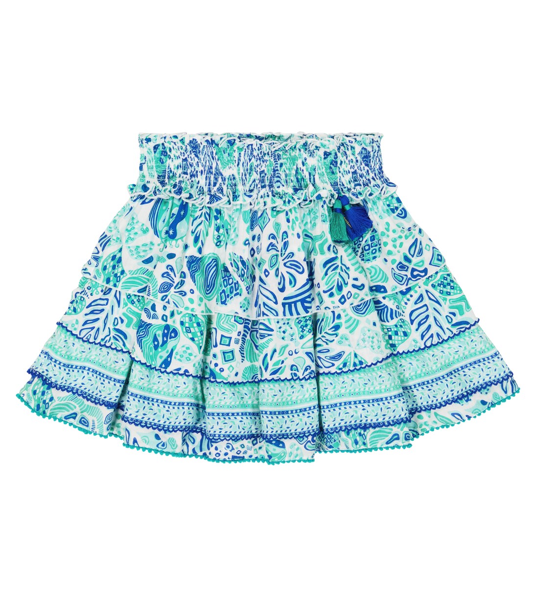 Jupe Ariel à fleurs | Poupette St Barth Kids