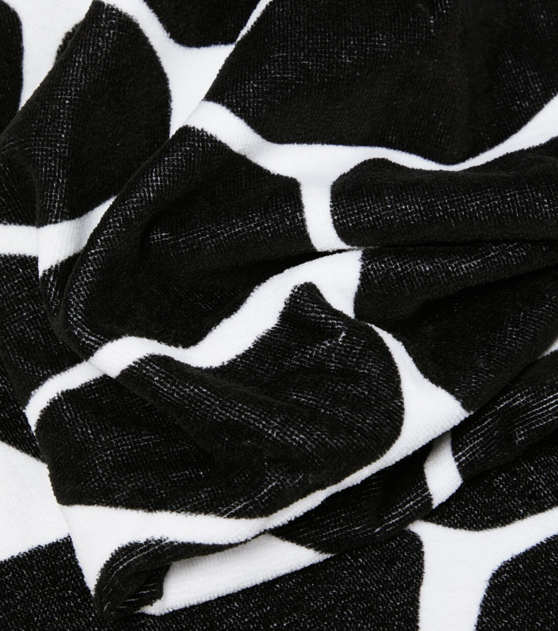 Printed cotton beach towel | Valentino