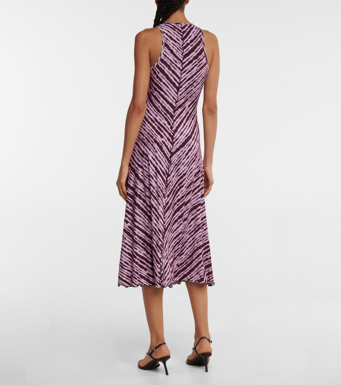 Bedrucktes Midikleid aus Jersey | Proenza Schouler