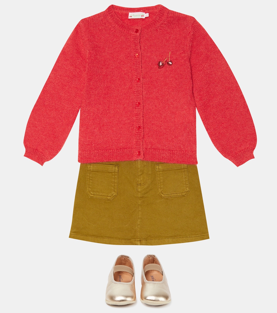 Cardigan Brunhild en laine et mohair mélangés | Bonpoint