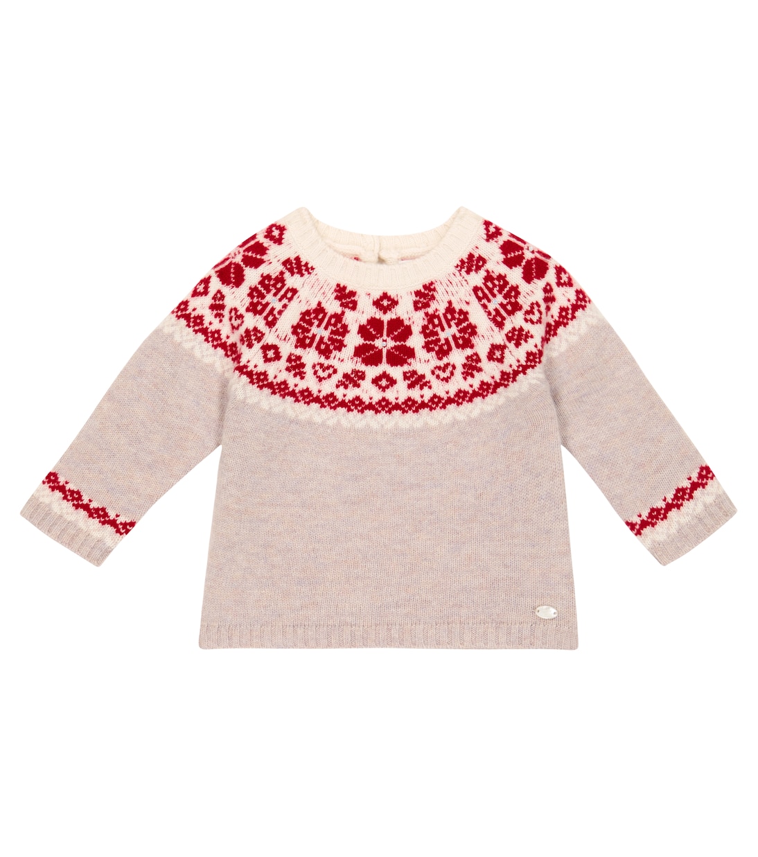 Bébé – Pull en jacquard de laine | Tartine et Chocolat