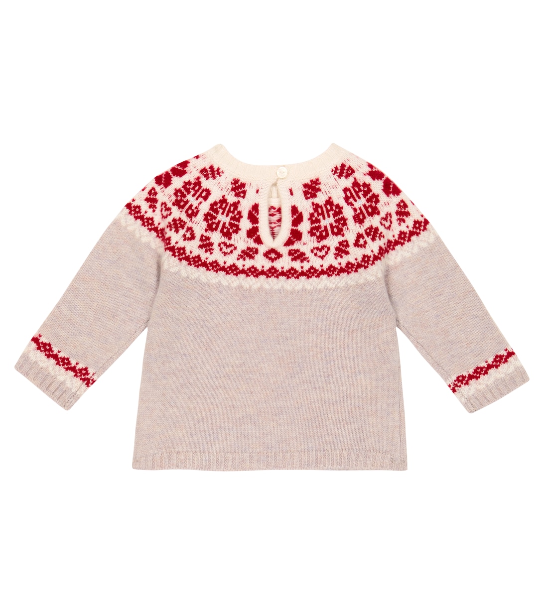 Bébé – Pull en jacquard de laine | Tartine et Chocolat