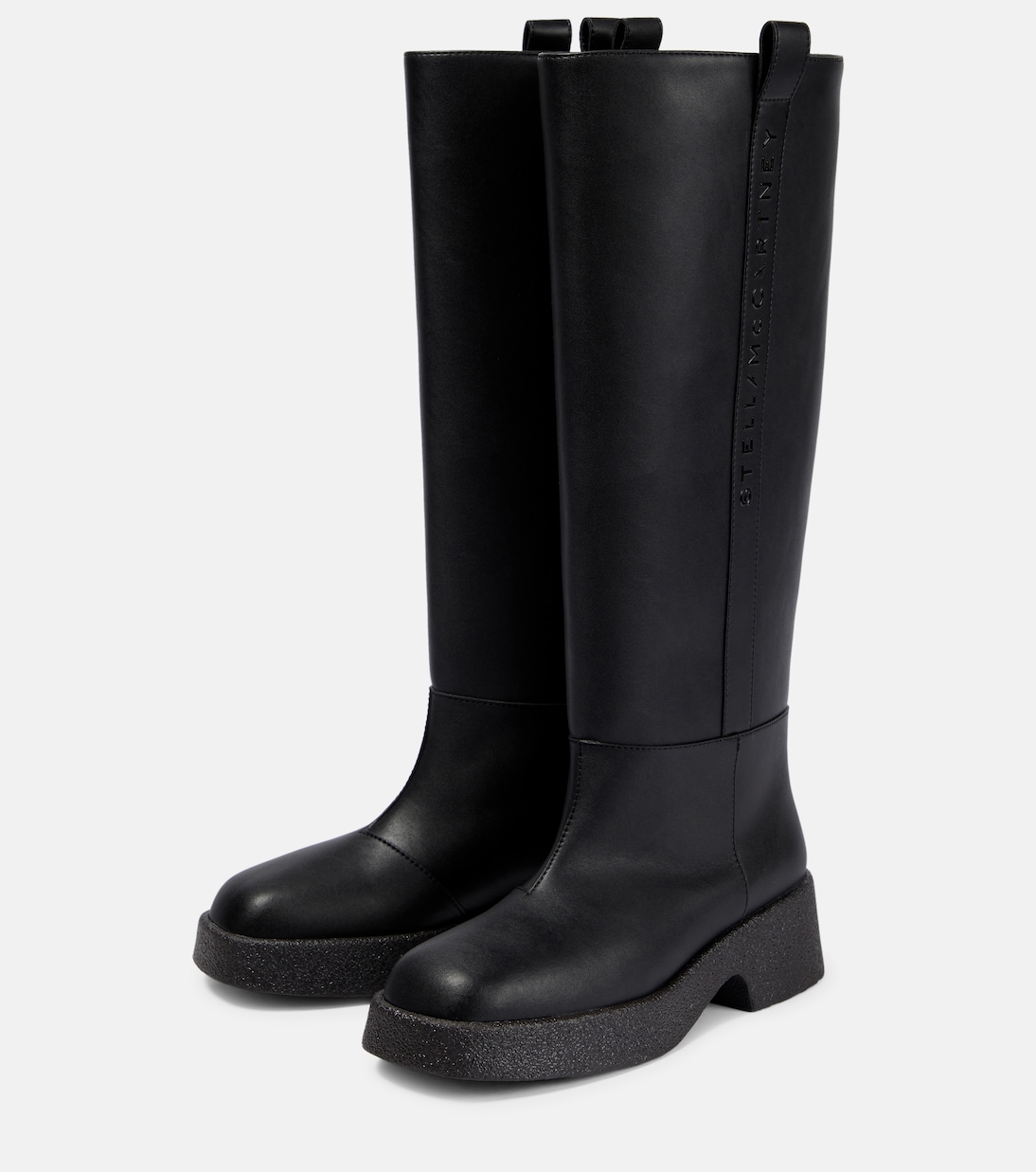 Logo knee-high boots | Stella McCartney