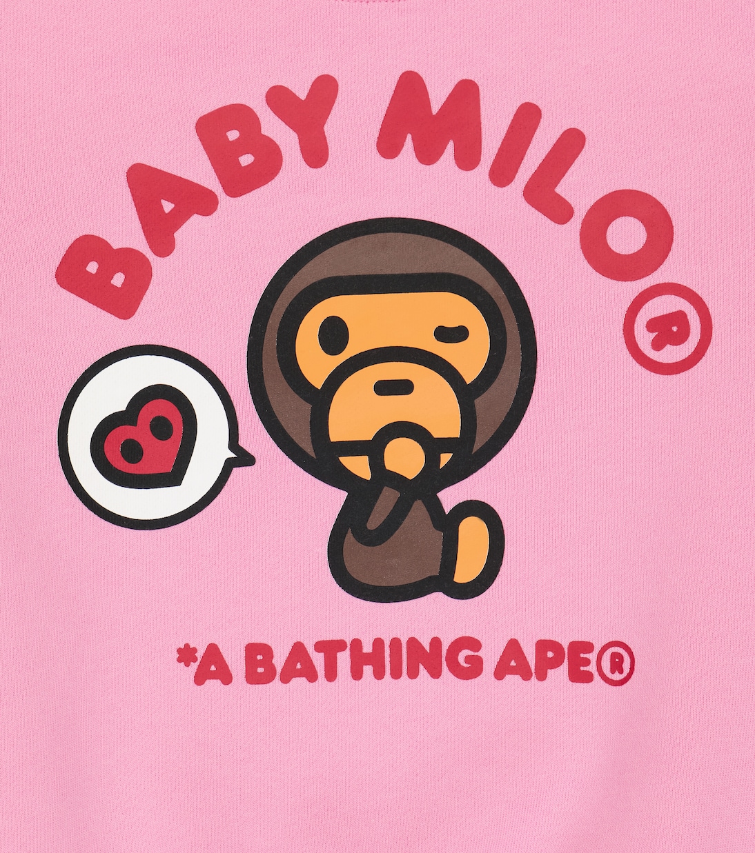 Sweat-shirt Baby Milo® en coton | BAPE Kids