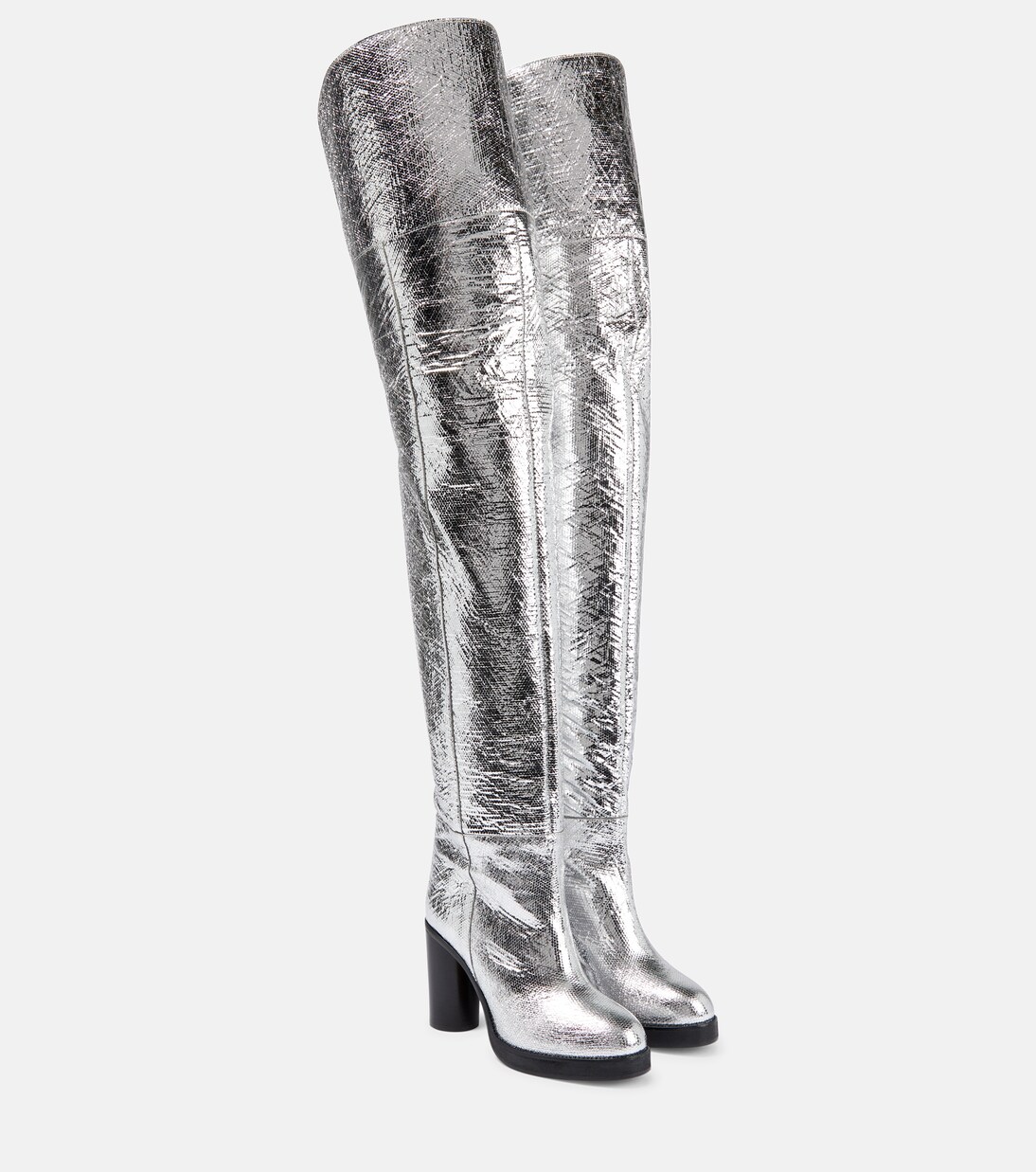 Lurna leather over-the-knee boots | Isabel Marant