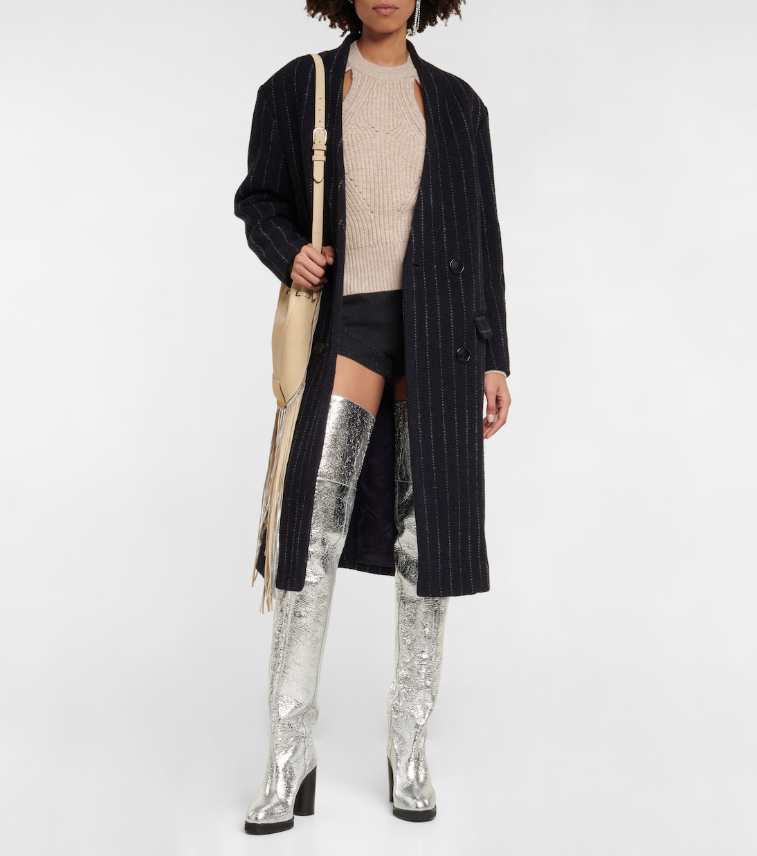 Lurna leather over-the-knee boots | Isabel Marant