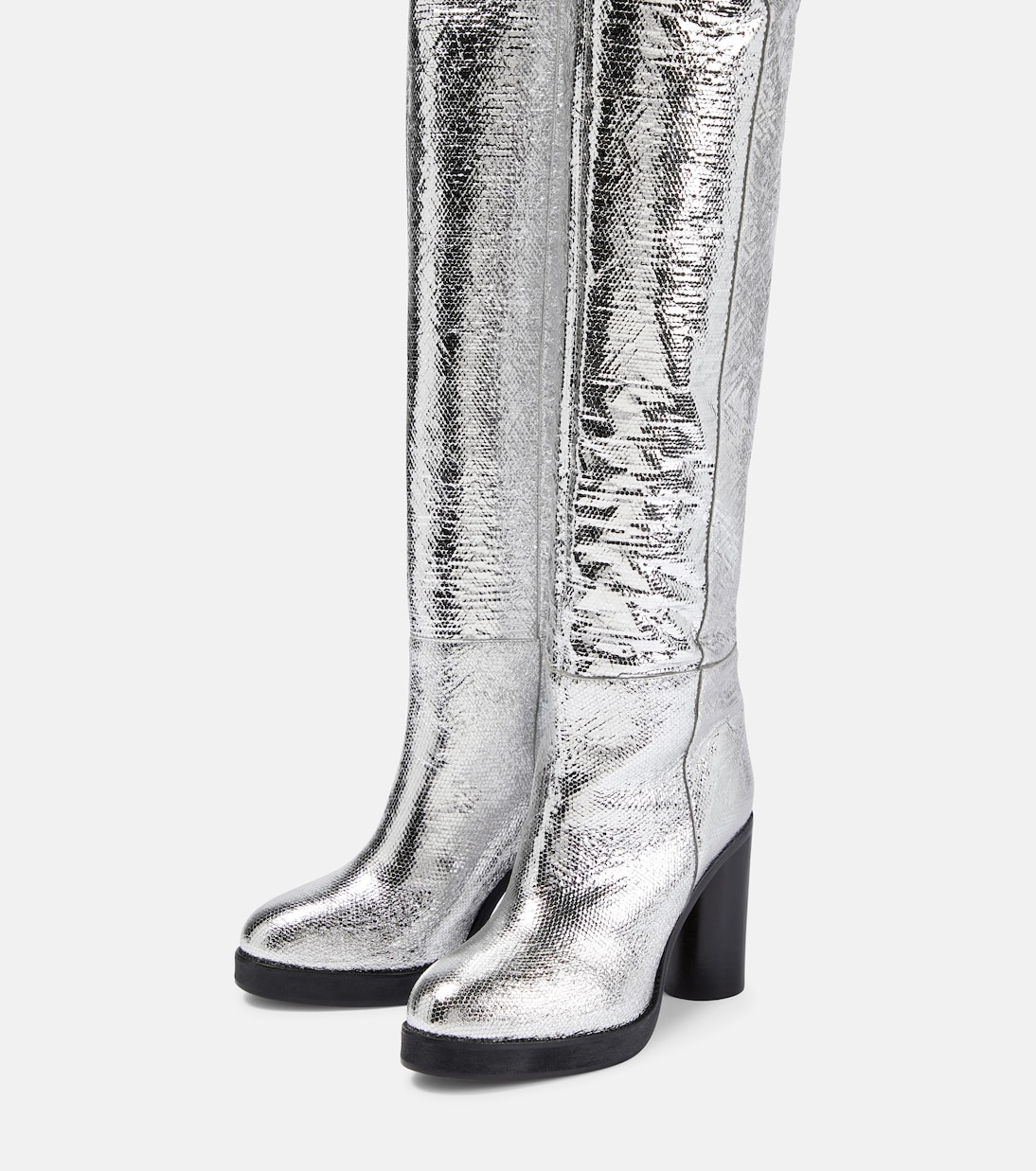 Lurna leather over-the-knee boots | Isabel Marant