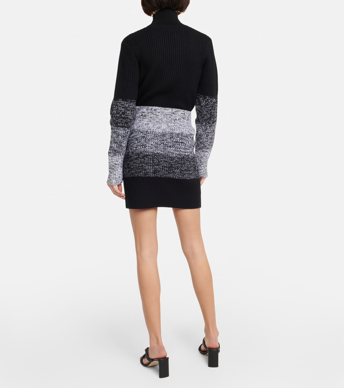 Striped wool skirt | Victoria Beckham