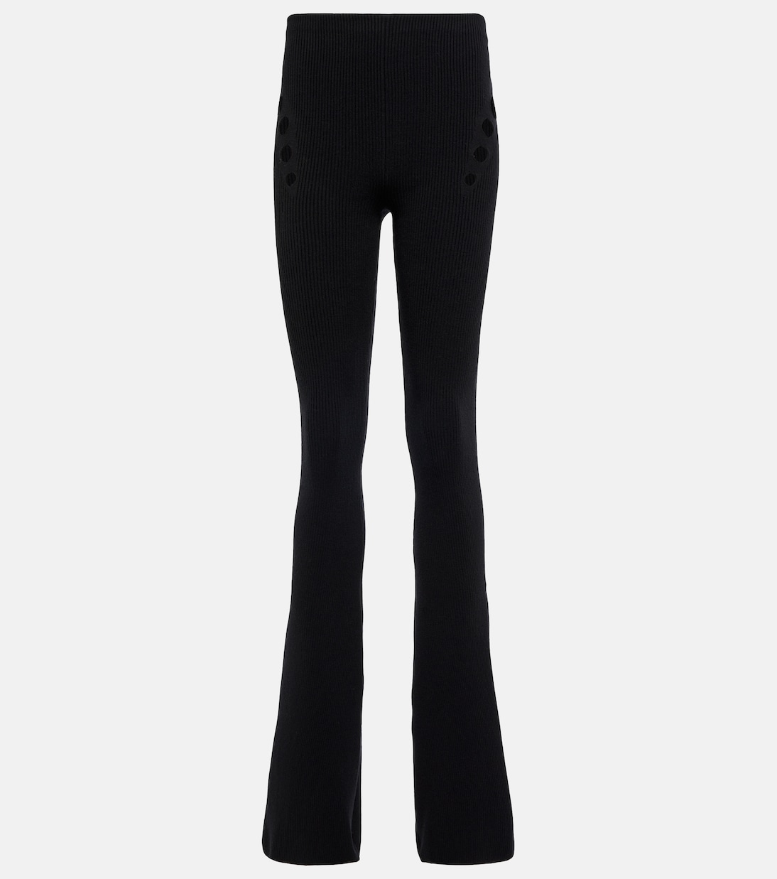 High-Rise Hose aus Wolle | Jean Paul Gaultier