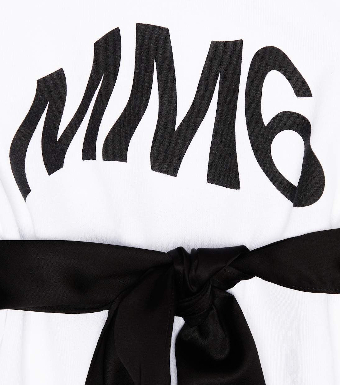 Logo cotton dress | MM6 Maison Margiela Kids