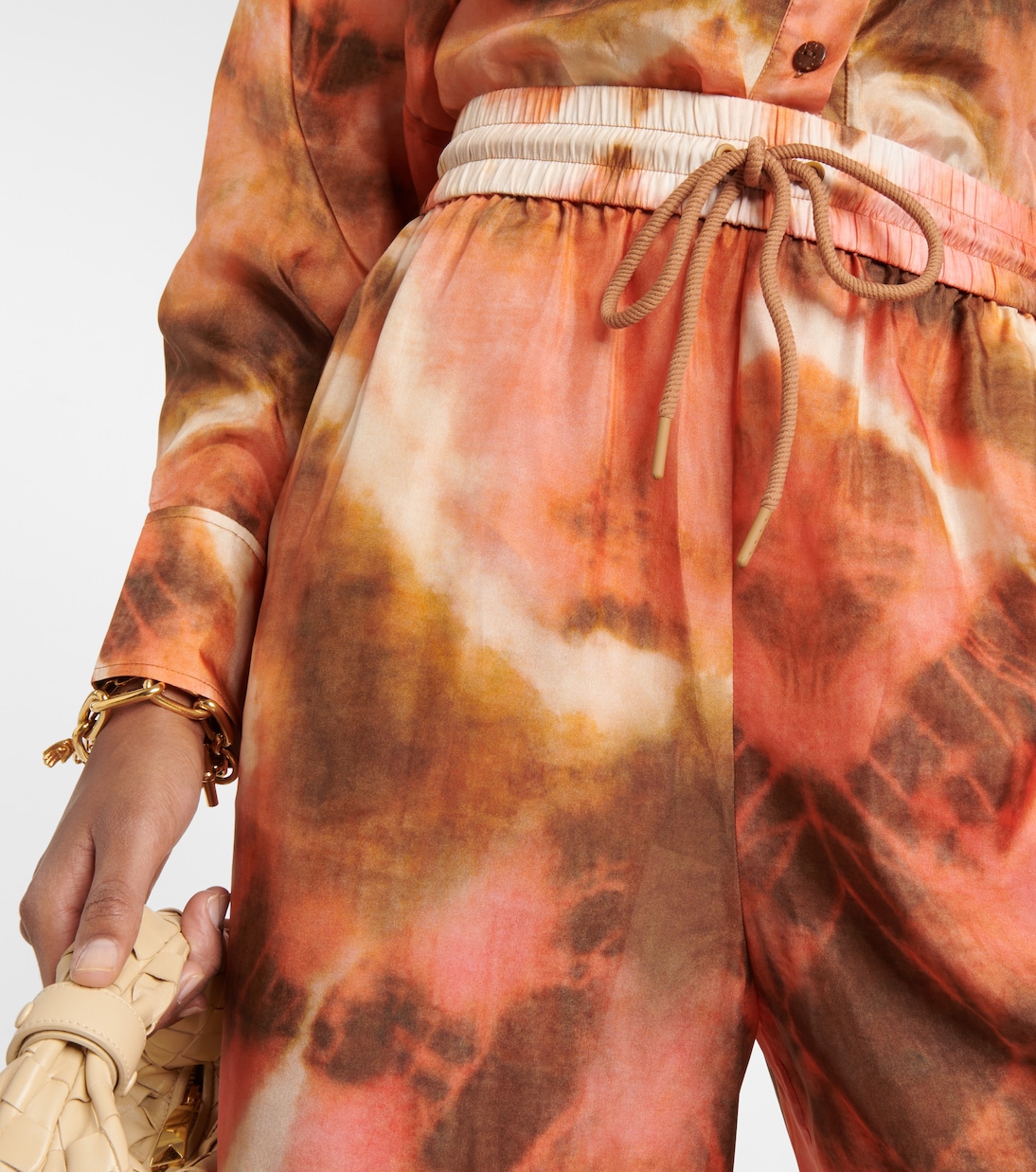 High-Rise-Hose Vacay aus Seide | Zimmermann