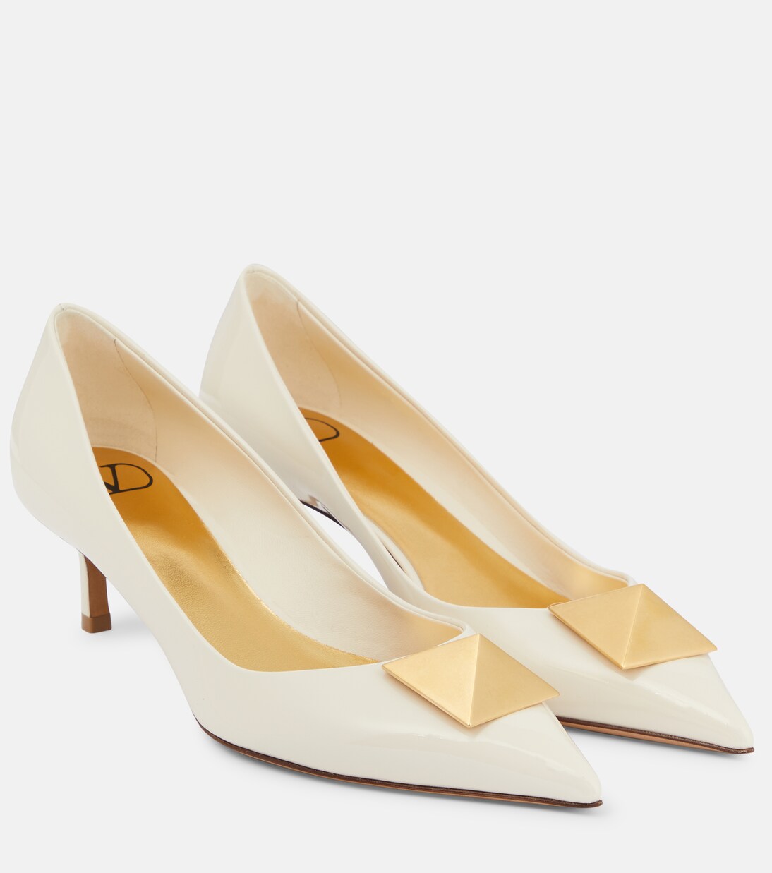 Escarpins One Stud en cuir verni | Valentino Garavani