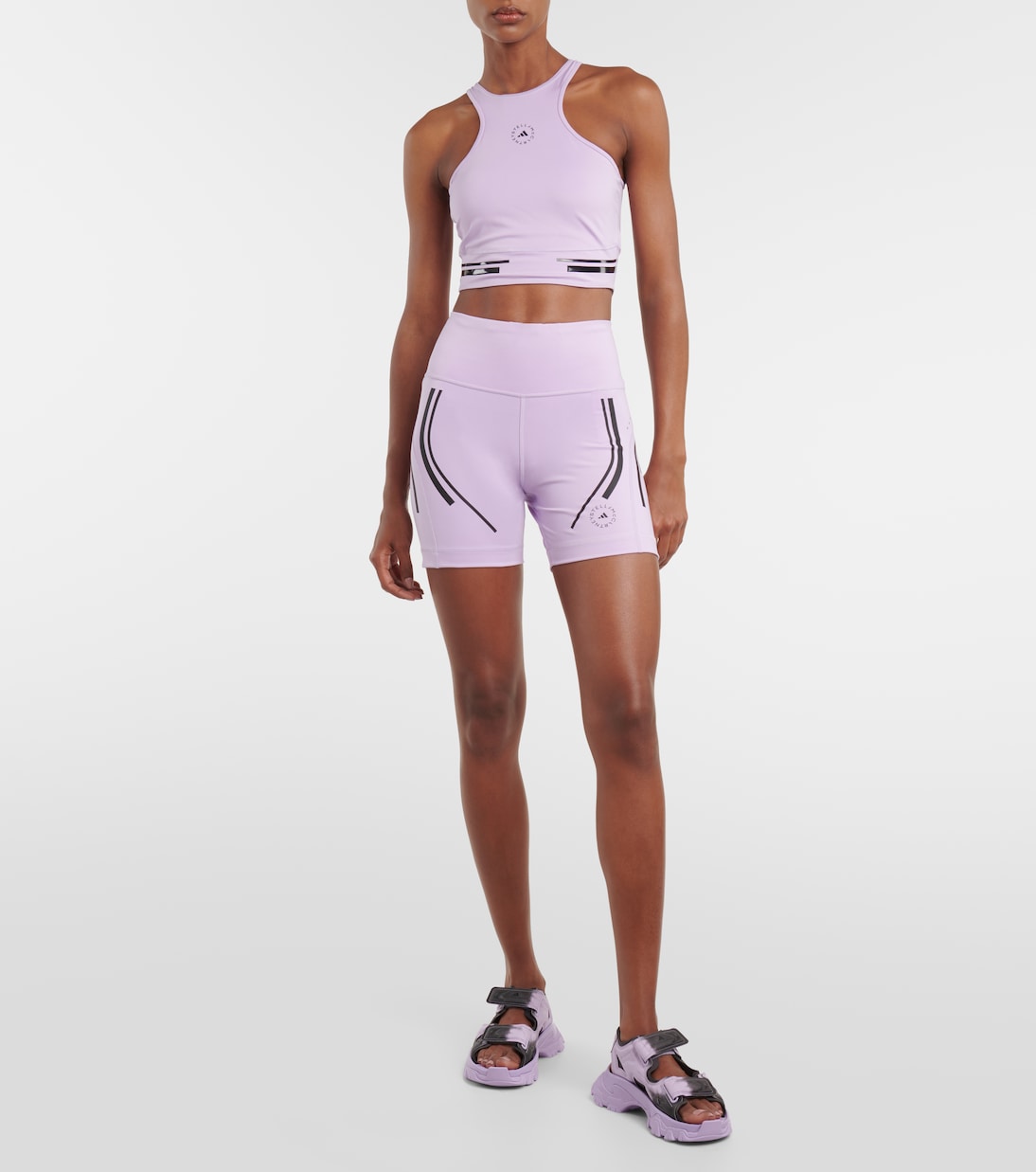 TruePace high-rise biker shorts | Adidas by Stella McCartney
