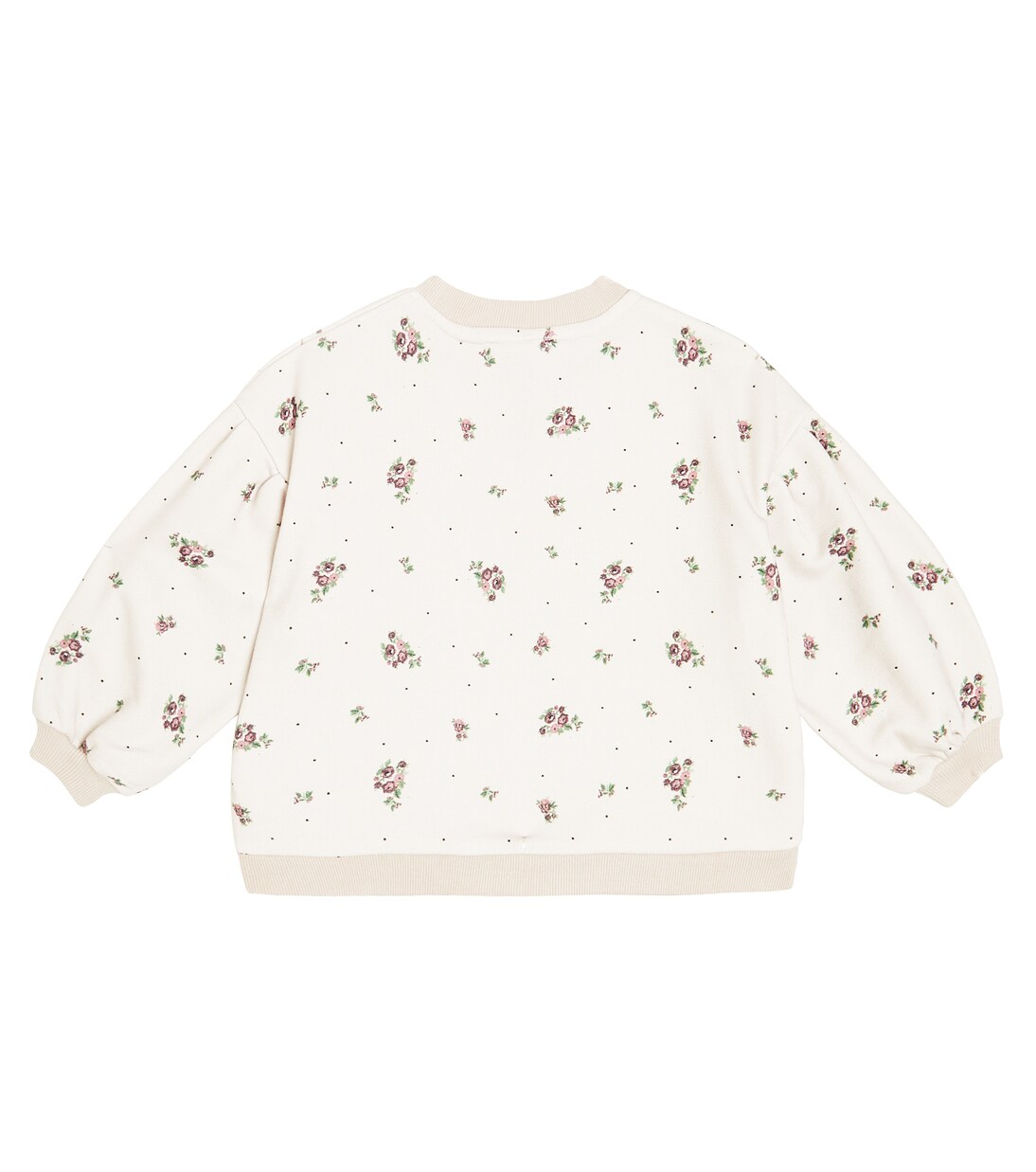 Mandy floral cotton sweatshirt | C'era Una Volta