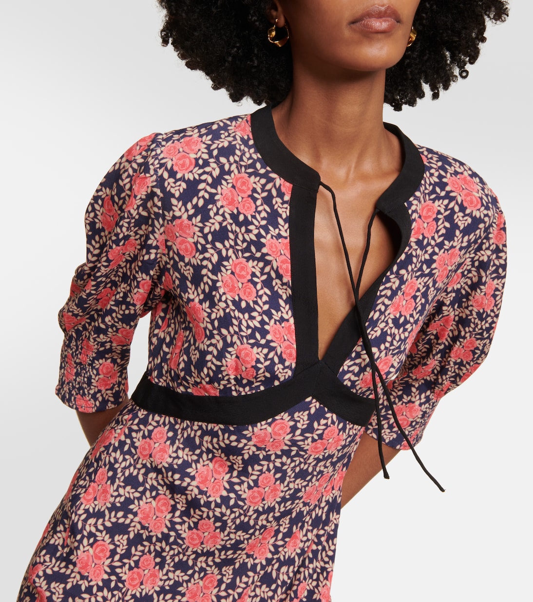 Petra floral midi dress | Rixo