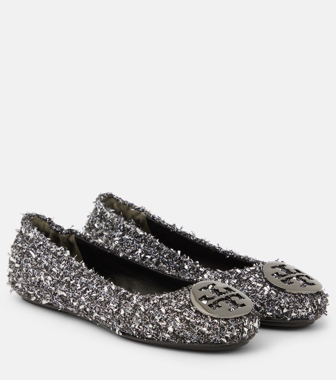 Minnie Travel embellished ballet flats | Tory Burch