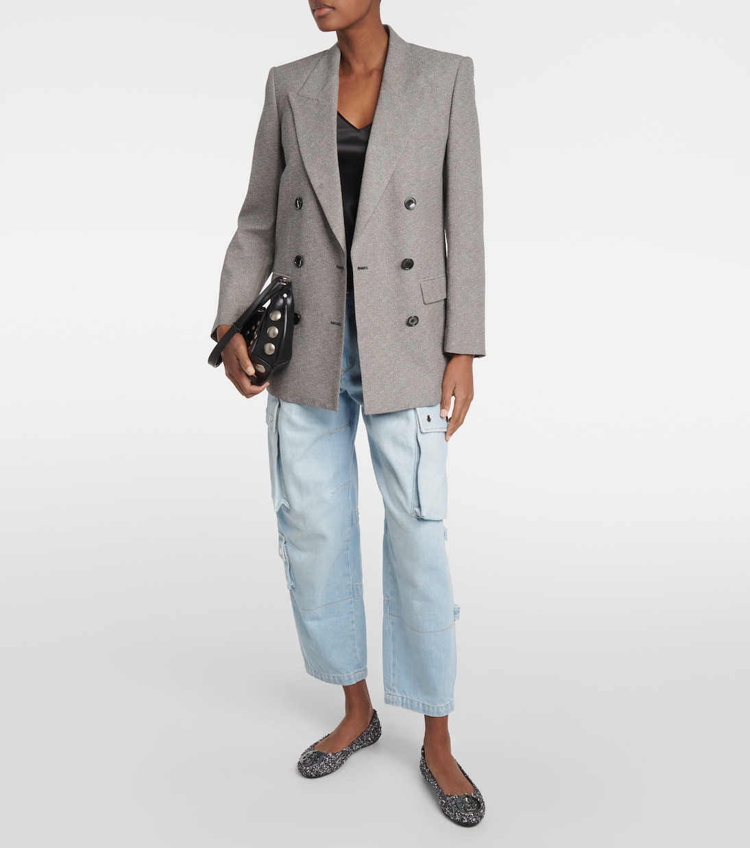 Minnie Travel embellished ballet flats | Tory Burch