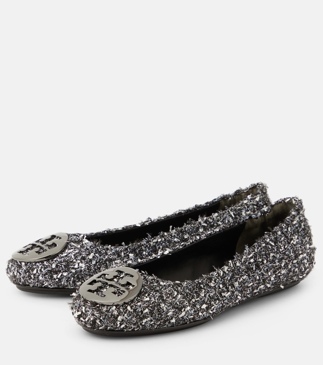 Minnie Travel embellished ballet flats | Tory Burch