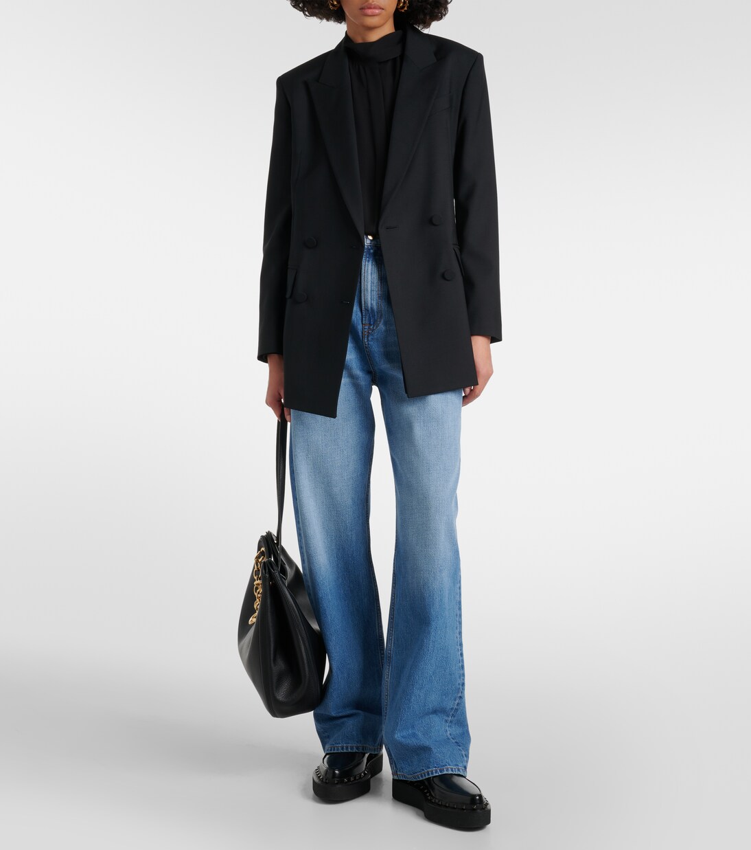 Schluppenbluse aus Seide | Valentino