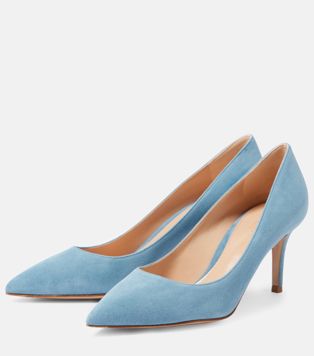 Gianvito 70 suede pumps | Gianvito Rossi