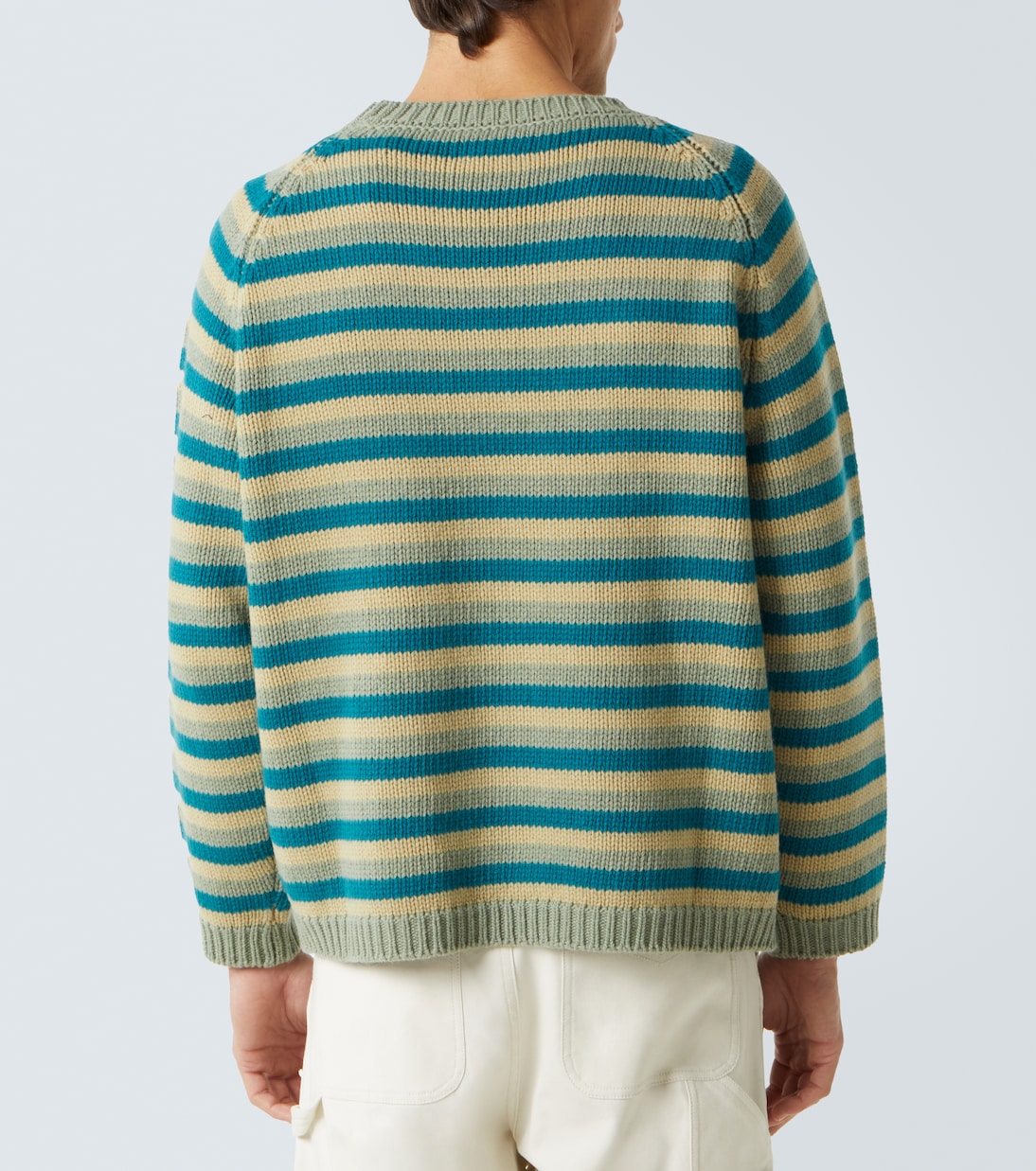 Pullover Mossy Glen in lana a righe | Bode