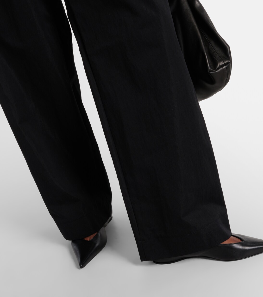 Pantalon ample en coton mélangé | Wardrobe.NYC