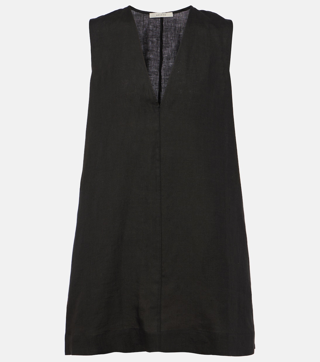 Derya linen minidress | Asceno