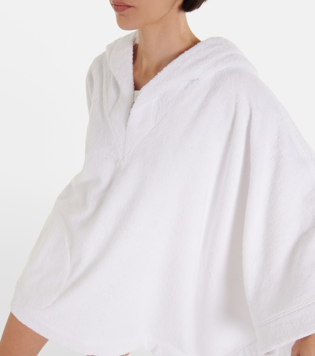 Poncho aus Baumwollfrottee | Alaïa