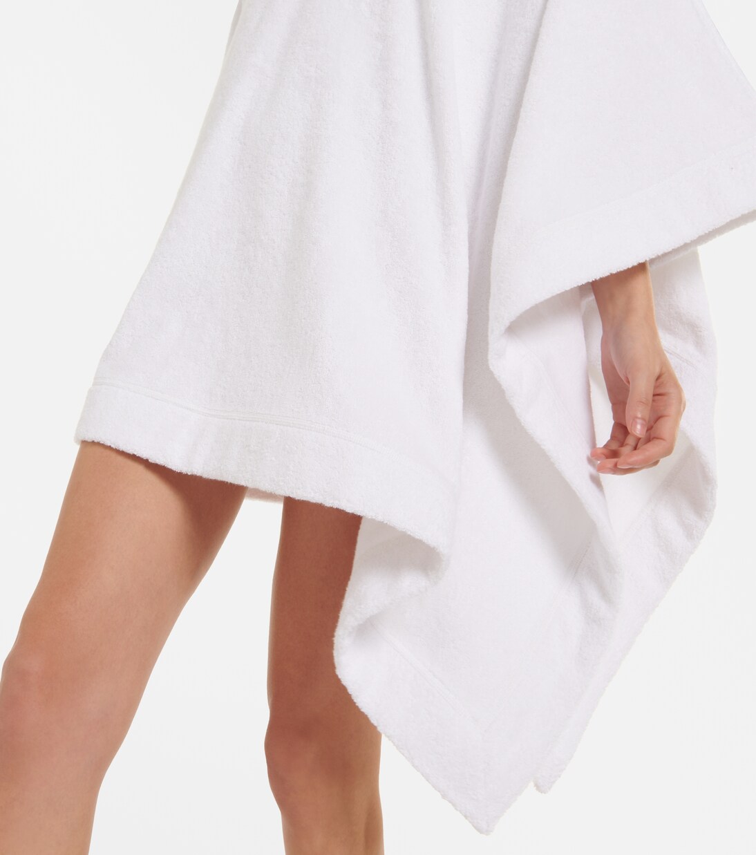 Poncho aus Baumwollfrottee | Alaïa