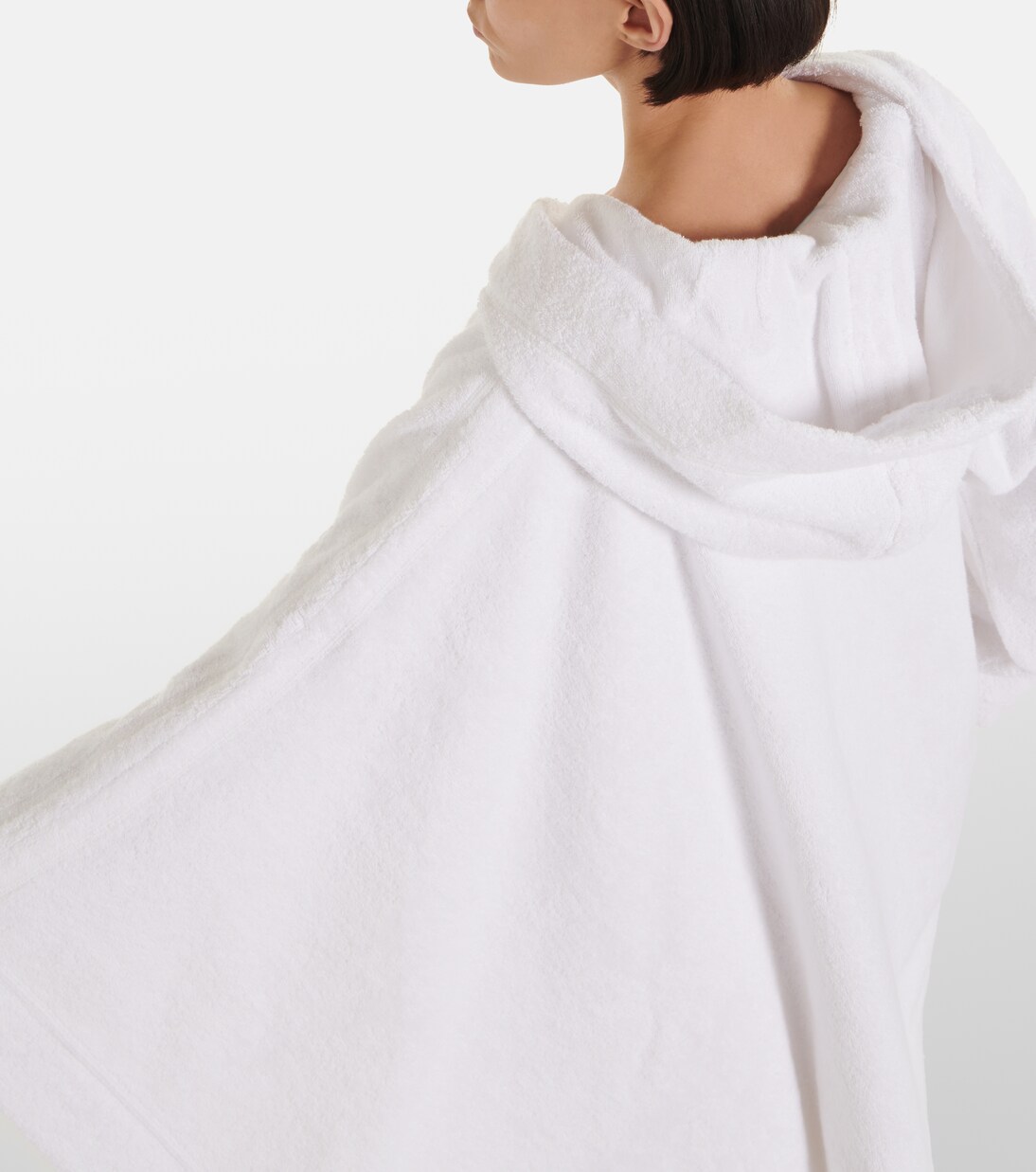 Poncho aus Baumwollfrottee | Alaïa