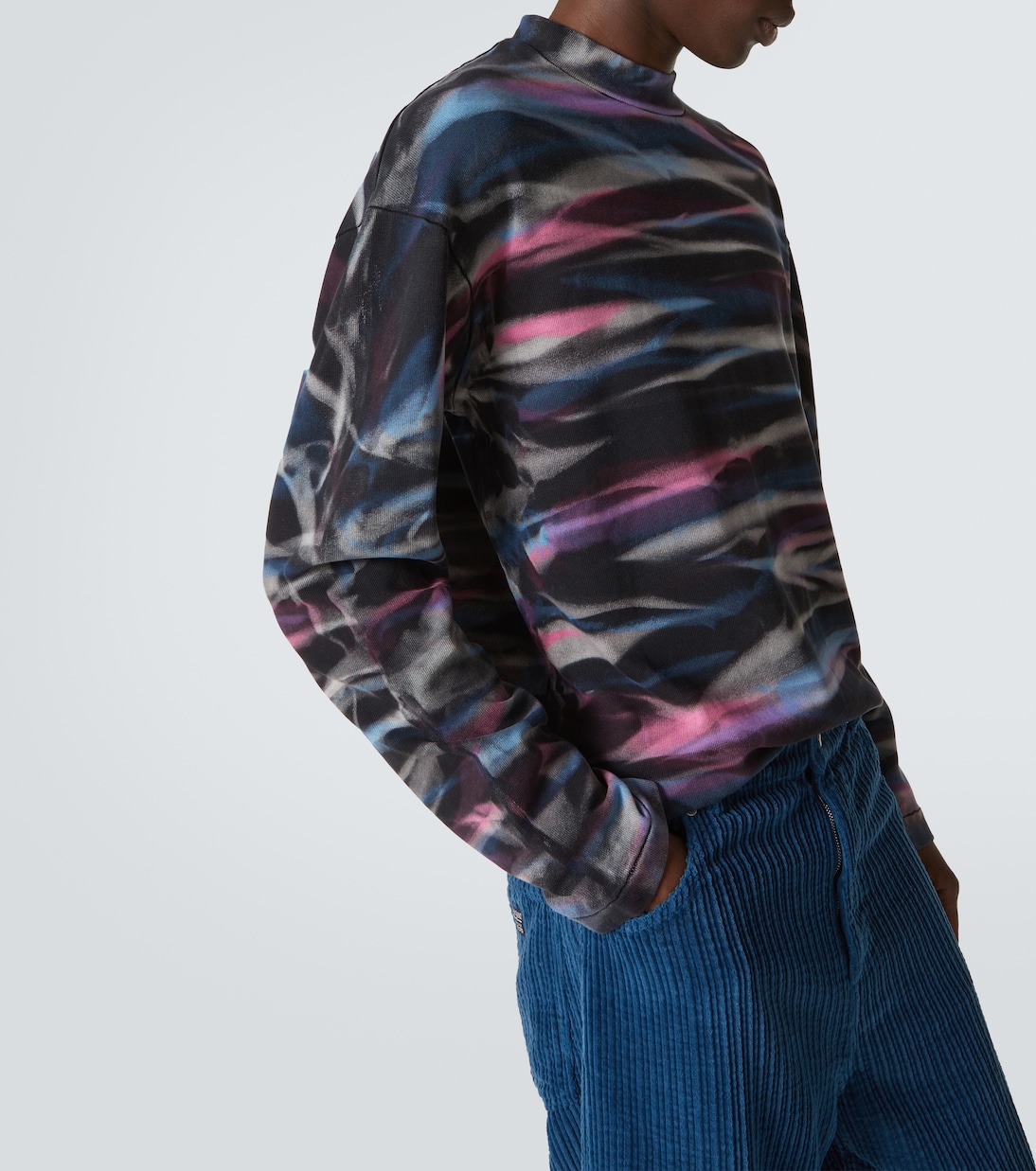 Longsleeve aus Baumwoll-Jersey | ERL