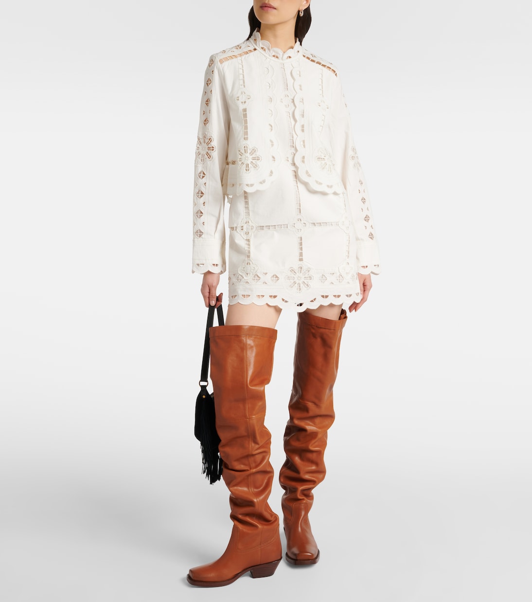 Overknee-Stiefel Amati aus Leder | Isabel Marant