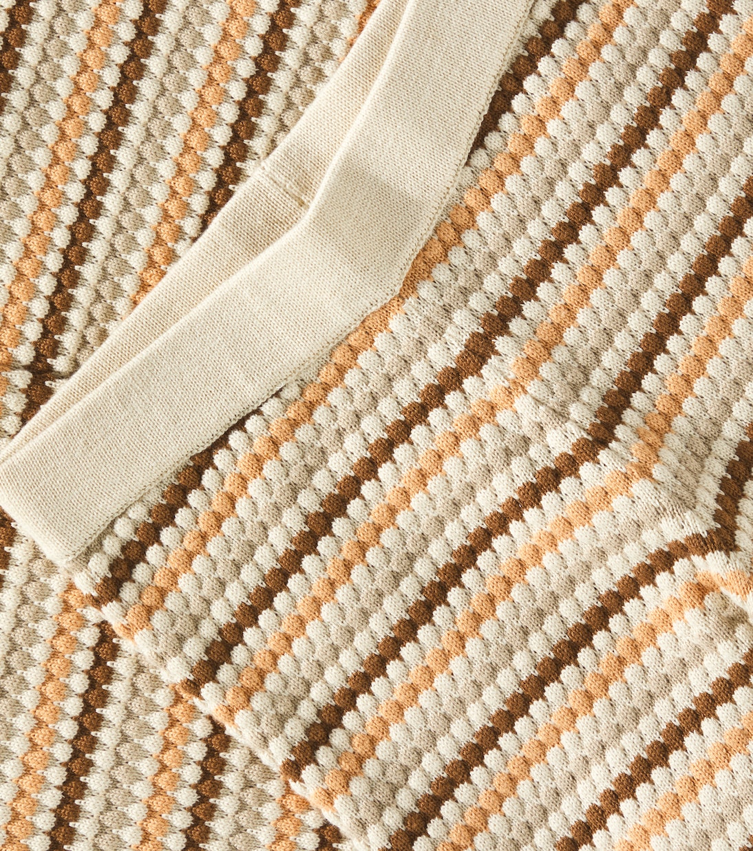 Pantalon ample rayé en coton | Rylee + Cru