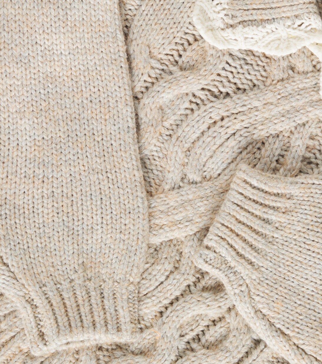 Alice cable-knit sweater  | Rylee + Cru