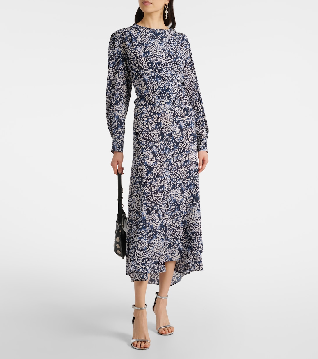 Maxikleid Hanane aus einem Seidengemisch | Isabel Marant