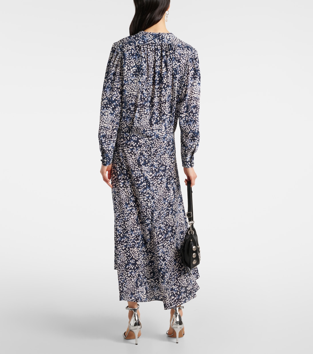 Maxikleid Hanane aus einem Seidengemisch | Isabel Marant